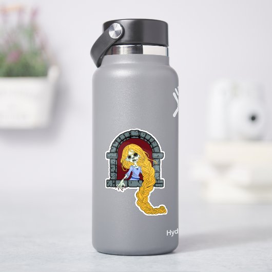 Sticker Zombie Rapunzel (HydroFlask)