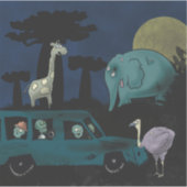 Sticker Zombies sur Safari (Devant)