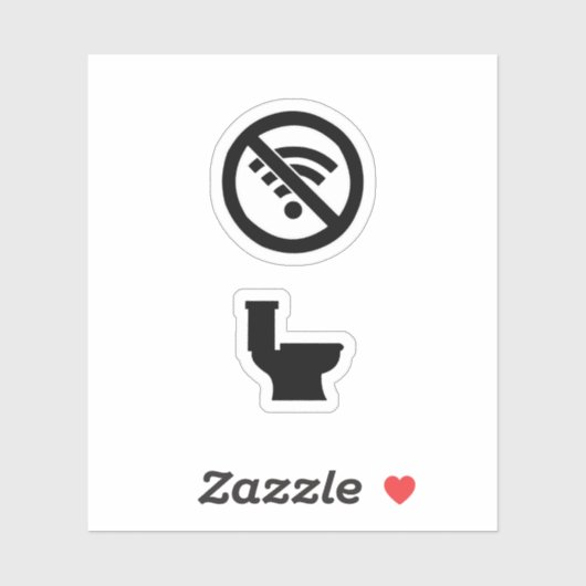 Sticker Zone Wifi (Feuille)