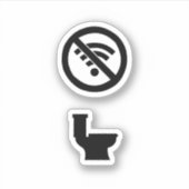 Sticker Zone Wifi (Devant)