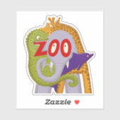 Sticker Zoo ! (Feuille)