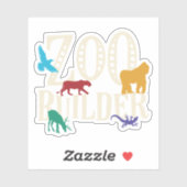 Sticker Zoo Builder Arche Board Jeu (Feuille)