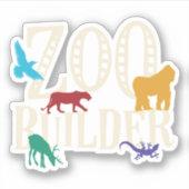 Sticker Zoo Builder Arche Board Jeu (Devant)