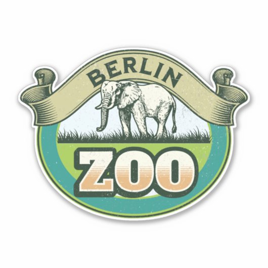 Sticker Zoo de Berlin (Devant)