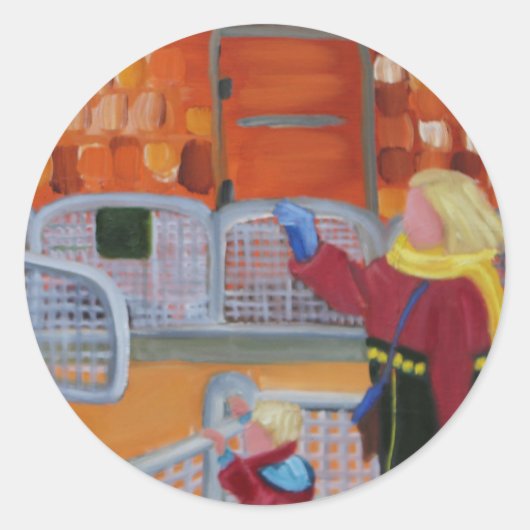 STICKER ZOO MÈRE/ENFANT (Devant)