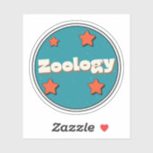 Sticker Zoologie (Feuille)