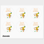 Sticker Zurna Duck personnalisé Modèle (Feuille)