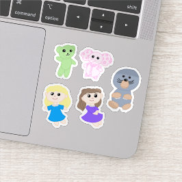 Stickerblad - Samantha, Stacy & Vrienden Sticker