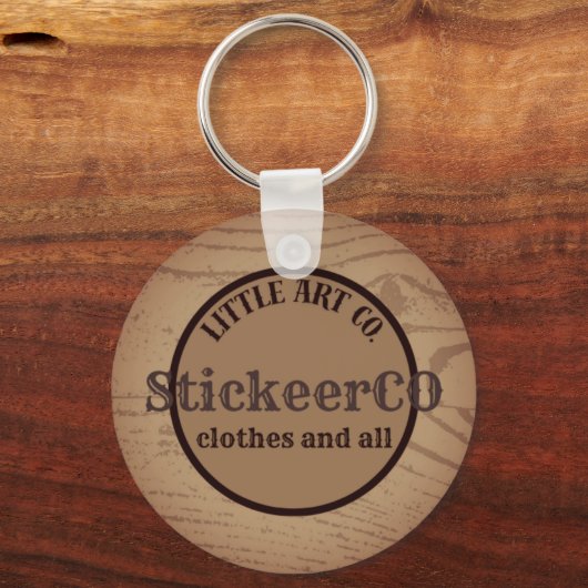 StickerCo sleutelhanger (Achterkant)