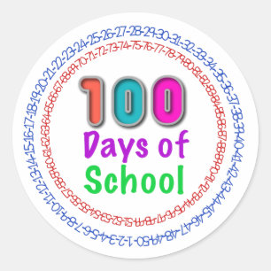 Stickers 100 jours d'école