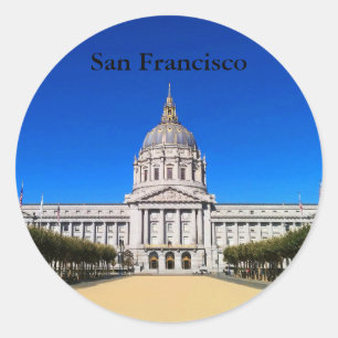Stickers #1 de l'Hôtel de Ville de San Francisco