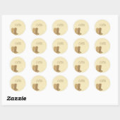 Stickers 20 Cow-boy Wedding Favor (Feuille)