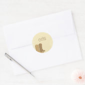 Stickers 20 Cow-boy Wedding Favor (Enveloppe)