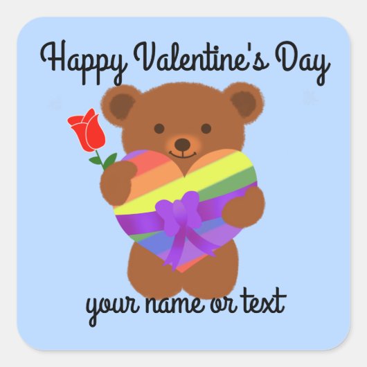 Stickers #2 de l'ours en peluche mignon (Devant)