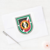 Stickers 301st PSYOP Compagnie Beret Flash/DUI (Enveloppe)