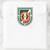 Stickers 301st PSYOP Compagnie Beret Flash/DUI (Sac)