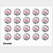 Stickers 311 Plate-forme rose (Feuille)