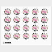 Stickers 311 Plate-forme rose (Feuille)