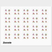 Stickers 4 Pack Monster 4 Drôle (Feuille)
