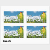 Stickers (4/pg) - La résistance aux champs de Corn (Feuille)
