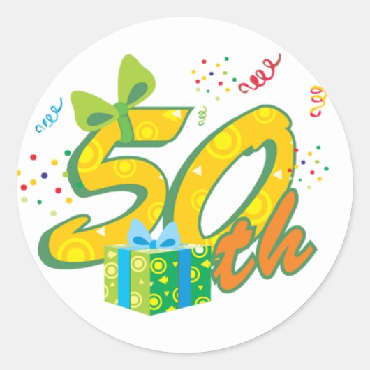 Stickers 50e anniversaire (Devant)