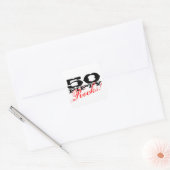 stickers 50e anniversaire | 50 Rochers ! (Enveloppe)