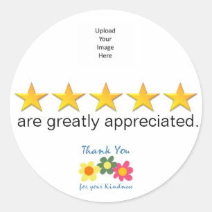 Stickers 5 étoiles pour Sun Visor, Windshield, En 