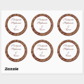 Stickers 6 - 3" Favoriser Arbre d'automne (Feuille)