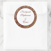 Stickers 6 - 3" Favoriser Arbre d'automne (Sac)