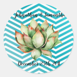 Stickers 6 - 3" Favoriser Boho Cactus Cactus Succu