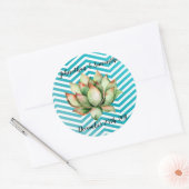 Stickers 6 - 3" Favoriser Boho Cactus Cactus Succu (Enveloppe)