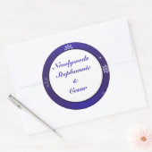 Stickers 6 - 3" Favoriser Flacons de neige blanche (Enveloppe)