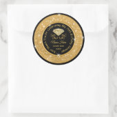 Stickers 70e Anniversaire Black and Gold (Sac)