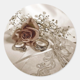 Stickers à anneaux mariages