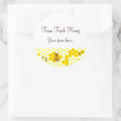 Stickers à baguette personnalisée (Sac)