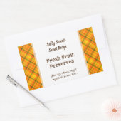 Stickers à canne modifiable de la récolte d'orange (Enveloppe)