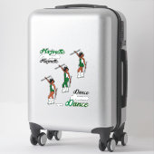 Stickers à changement rapide Majorette (vert) (Sur valise)