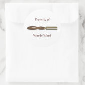 Stickers à Customise de rougeage à bois (Sac)