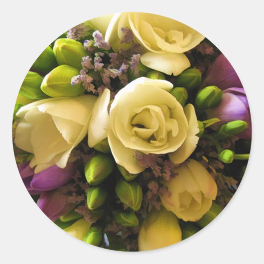 Stickers à enveloppe de fleurs (Devant)