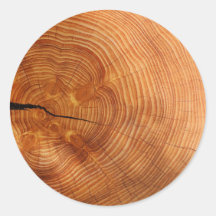 Stickers à enveloppe en bois