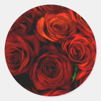 Stickers à enveloppe rouge rose