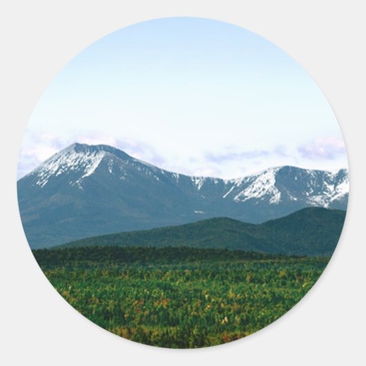 Stickers à enveloppes du mont Katahdin (Devant)