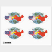 Stickers à envoyer aux étudiants : USA, Awesome (Feuille)