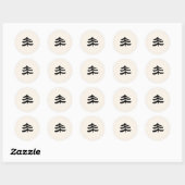 Stickers À feuillage persistant simples (Feuille)
