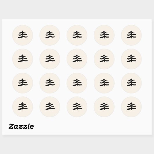 Stickers À feuillage persistant simples (Feuille)
