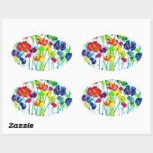 Stickers à fleurs (Feuille)