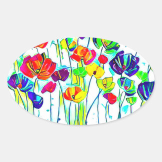 Stickers à fleurs