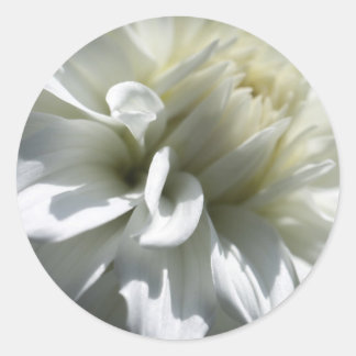 Stickers à fleurs blanches