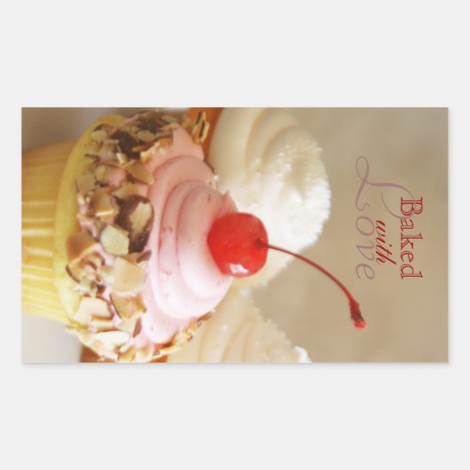 Stickers à gâteau cerise (Devant)