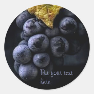 Stickers à grappes de raisins lustres